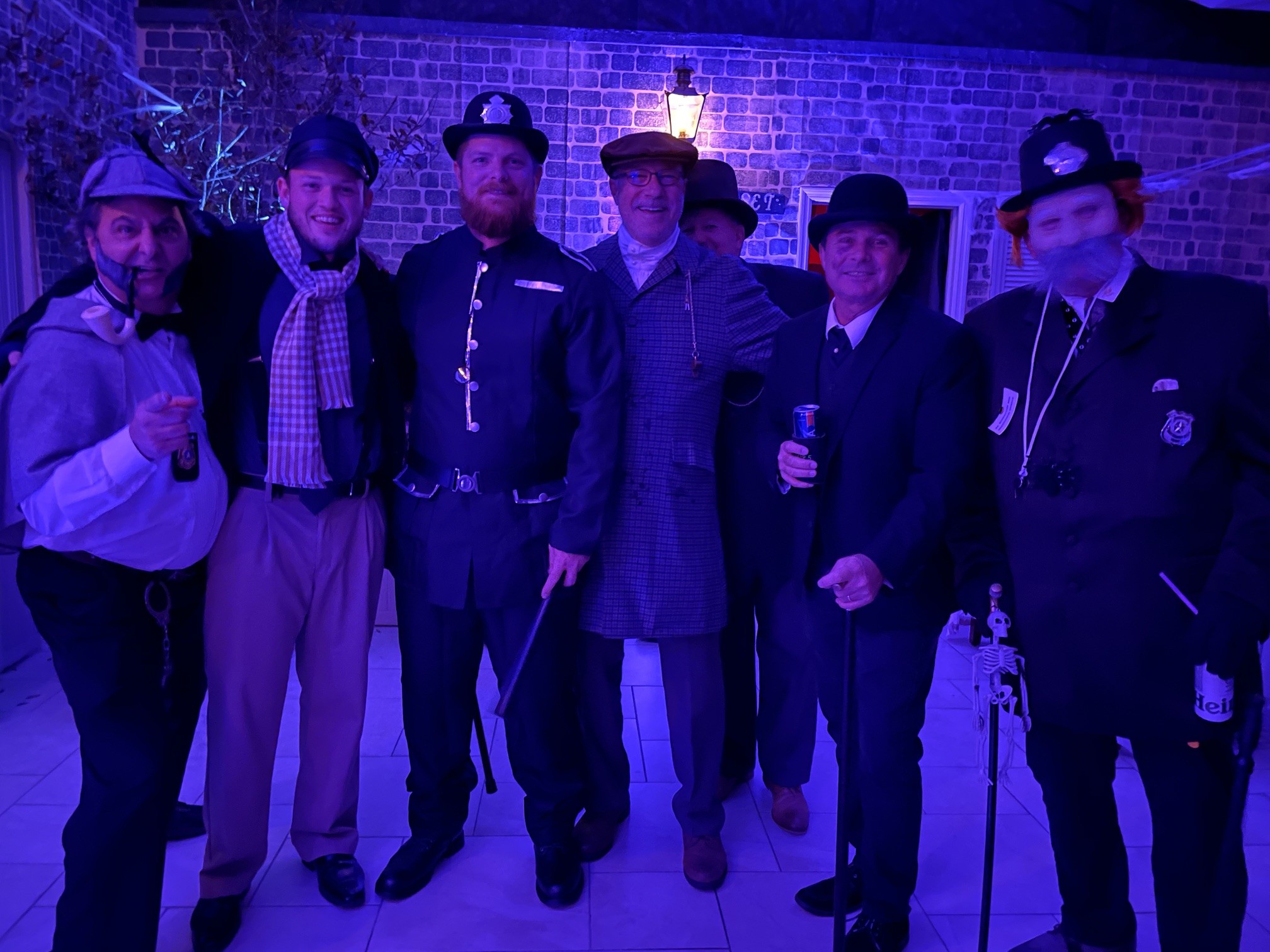 Jack the Ripper at Mark and Lana's 2021 Halloween party
