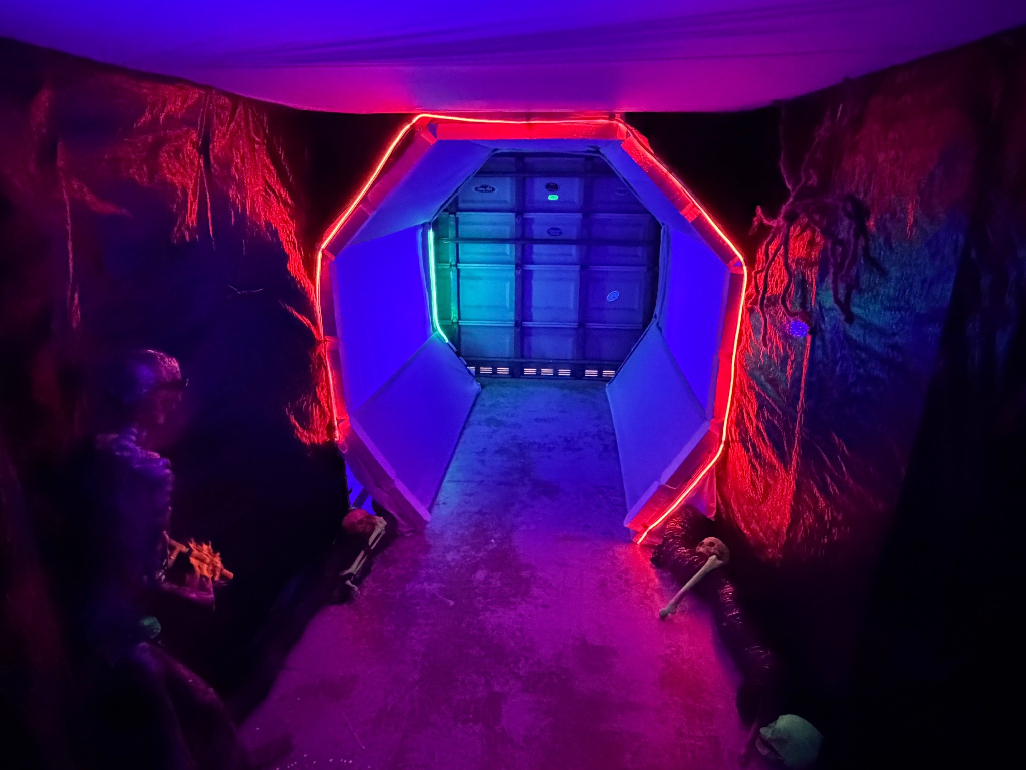 The Space Station at Mark and Lana's 2025 Halloween party